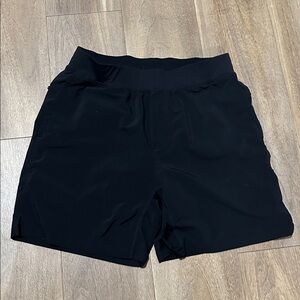 Fabletics Men’s Black Athletic Lined Shorts